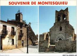 AGMP7-0528-66 - ROUSSILLON - MOSTESQUIEU - L'église Et Le Chateau  - Roussillon