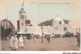 AGRP6-0414-ALGERIE - ALGER - Place Du Gouvernement - Rue De La Marine - Algiers