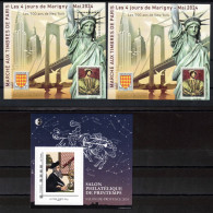 2024 CNEP 95 Salon De Provence 2024 - Nostradamus + BLOC CARRE MARIGNY - Paire D/ND  500 Ans  New-York ** - Unused Stamps