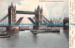 R094286 London. Tower Bridge And Tower. 1904 - Sonstige & Ohne Zuordnung