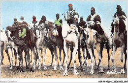 AGRP4-0288-ALGERIE - TAMANRASSET - Groupe De Touaregs A Mehari - Andere & Zonder Classificatie