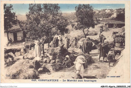 AGRP2-0145-ALGERIE - CONSTANTINE - Le Marché Aux Fourrges - Konstantinopel