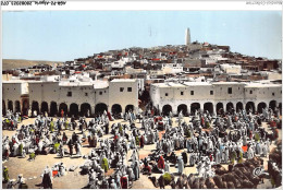 AGRP2-0111-ALGERIE - GHARDAIA - Vue Générale Du Marché Et De La Ville Haute - Ghardaïa