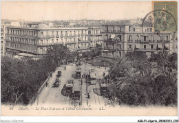 AGRP1-0016-ALGERIE - ORAN - La Place D'armes Et L'hotel Continental - Oran