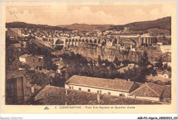 AGRP11-0841-ALGERIE - CONSTANTINE - Pont Sidi-rached Et Quartier Arabe  - Konstantinopel