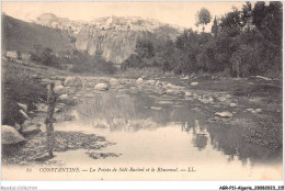 AGRP11-0833-ALGERIE - CONSTANTINE - La Pointe De Sidi-rached Et Le Rhummel  - Constantine