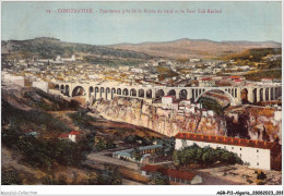 AGRP11-0821-ALGERIE - CONSTANTINE - Panorama Pris De La Route De Sétif Et Le Pont Sidi-rached  - Konstantinopel
