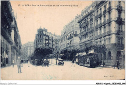 AGRP11-0778-ALGERIE - ALGER - Rue De Constantine Et Rue Dumont-d'urville  - Algerien