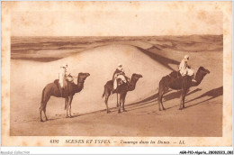 AGRP10-0744-ALGERIE - Scénes Et Types - Touaregs Dans Les Dunes  - Szenen