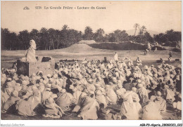 AGRP9-0634-ALGERIE - La Grande Prière - Lecture Du Coran - Scènes & Types