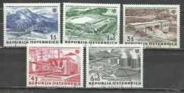 2796-AUSTRIA SERIE COMPLETA,COMPLETE SERIES 1962 Nº 942/947 ÖSTERREICH KOMPLETTE SERIE INDUSTRIA TECNOLOGIA - Used Stamps