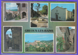 Carte Postale 04. Gréoux-les-Bains  Très Beau Plan - Gréoux-les-Bains