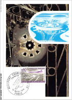 AGSP8-0486-CARTE MAXIMUM - PARIS 1974 - AEROPORT CHARLES DE GAULLE - 1970-1979