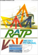AGSP7-0431-CARTE MAXIMUM - PUTEAUX 1975 - Metro Regional - 1970-1979