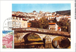 AGSP6-0393-CARTE MAXIMUM - THIERS 1976 - Le Pont Du Moutier - 1970-1979