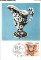 AGSP6-0372-CARTE MAXIMUM - PARIS 1976 - Faience De Strasbourg XVIIIe - CONSEIL DE L'EUROPA - 1970-1979