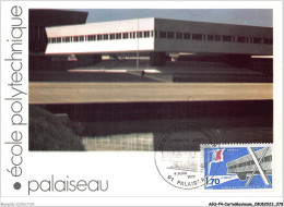 AGSP4-0254-CARTE MAXIMUM - PALAISAEU 1977 - Ecole Polytechnique Palaiseau - 1970-1979