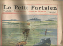 Journal LE PETIT PARISIEN  1900  SAUVE EQUIPAGE SOUS MARIN SCAPHANDRIER Deep Sea Divers - Le Petit Parisien