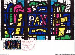 AGSP1-0072-CARTE MAXIMUM - AUDINCOURT - ARGENTAN 1981 - Timbre De Noel - Eglise Du Sacre-coeur - Aundincourt - 1980-1989