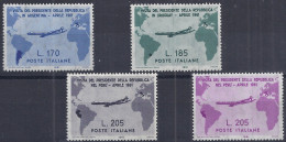 ITALIA 1961 - Yvert #845/47A - MNH ** - 1961-70: Mint/hinged