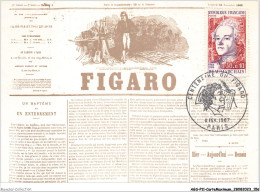 AGSP11-0785-CARTE MAXIMUM - PARIS 1967 - Centenaire Du FIGARO - 1960-1969