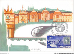 AGSP11-0774-CARTE MAXIMUM - BORDEAUX 1970 - Centenaire De L'emission De Bordeaux - 1970-1979