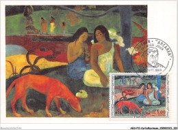 AGSP11-0758-CARTE MAXIMUM - PARIS 1968 - P-GAUGUIN - AREAREA - 1960-1969