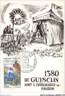 AGSP11-0742-CARTE MAXIMUM - CHATEAUNEUF-DE-RANDON 1968 - Mort De GUESCLIN 1380 - 1960-1969