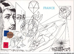 AGSP10-0697-CARTE MAXIMUM - PARIS 1981 - FRANCE ET PARIS - 1980-1989