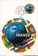 AGSP10-0692-CARTE MAXIMUM - PARIS 1998 - Coupe Du Mopnde De Football - 1990-1999