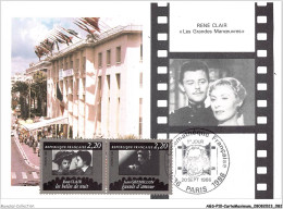 AGSP10-0648-CARTE MAXIMUM - PARIS 1986 - Cinemateque Francaise - RENE CLAIR - Les Grandes Manoeuvres - 1980-1989