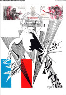 AGSP10-0633-CARTE MAXIMUM - PARIS 1984 - 40e Anniversaire De La Liberation - 1980-1989