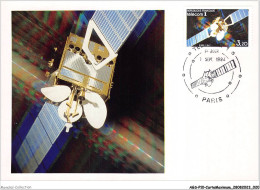 AGSP10-0617-CARTE MAXIMUM - PARIS 1984 - Telecom 1 - 1980-1989