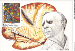 AGSP9-0602-CARTE MAXIMUM - PARIS 1984 - ANDRE MASSON - La Pythie - 1980-1989