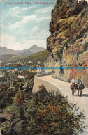 R093496 Route Menton Ventimiglia. 1905 - Monde