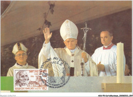 AGSP8-0510-CARTE MAXIMUM - ARE SUR FORMANS 1986 - Hommage Au Pape Jean Paul II - 1980-1989