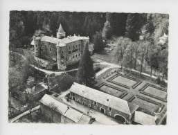 Meyrueis, En Avion Au-dessus De.. Le Château De Roquedoles & Son Parc (cp Vierge Noir & Blanc N°4 Lapie Aérienne) - Meyrueis