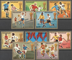 Paraguay 1973, Football World Cup In Germany, 10val - 1974 – Alemania Occidental