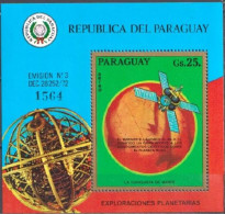 Paraguay 1973, Space, Mars Exploration, BF - Paraguay