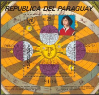 Paraguay 1973, Space, Copernicus, Sun, BF - Astronomia