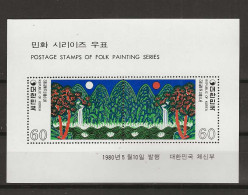 1980 MNH South Korea Mi Block 442 Postfris** - Corea Del Sur