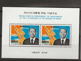 1980 MNH South Korea Mi Block 443 Postfris** - Corée Du Sud