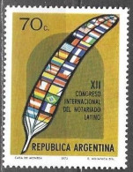 Argentina 1973 Notary Congress Congreso Del Notariado Latino Mi. 1160 MNH Postfrisch Neuf ** - Nuevos