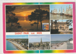 125 DEPT 50 : édit. Artaud Frères N° 113  B : Saint Pair Sur Mer " Multivues " - Saint Pair Sur Mer