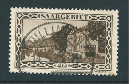 Saar MiNr. 113 Vollstempel   (0334) - Oblitérés