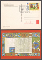 KING Matthias CORONATION Renaissance ART Year HORSE CASTLE 81 Stamp Day 2008 Hungary LIBRARY BOOK Codex FDC POSTCARD - Royalties, Royals