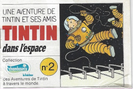 TINTIN 1979 Mini Album  Chambourcy - Advertisement