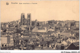 AGUP5-0439-BELGIQUE - BRUXELLES - église Sainte-gudule Et Panorama - Monuments