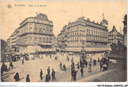 AGUP5-0433-BELGIQUE - BRUXELLES - Place De La Bourse - Squares