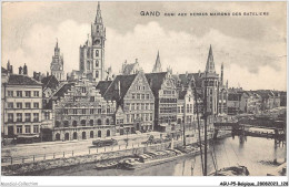 AGUP5-0406-BELGIQUE - GAND - Quai Aux Herbes - Maisons Des Bateliers - Gent